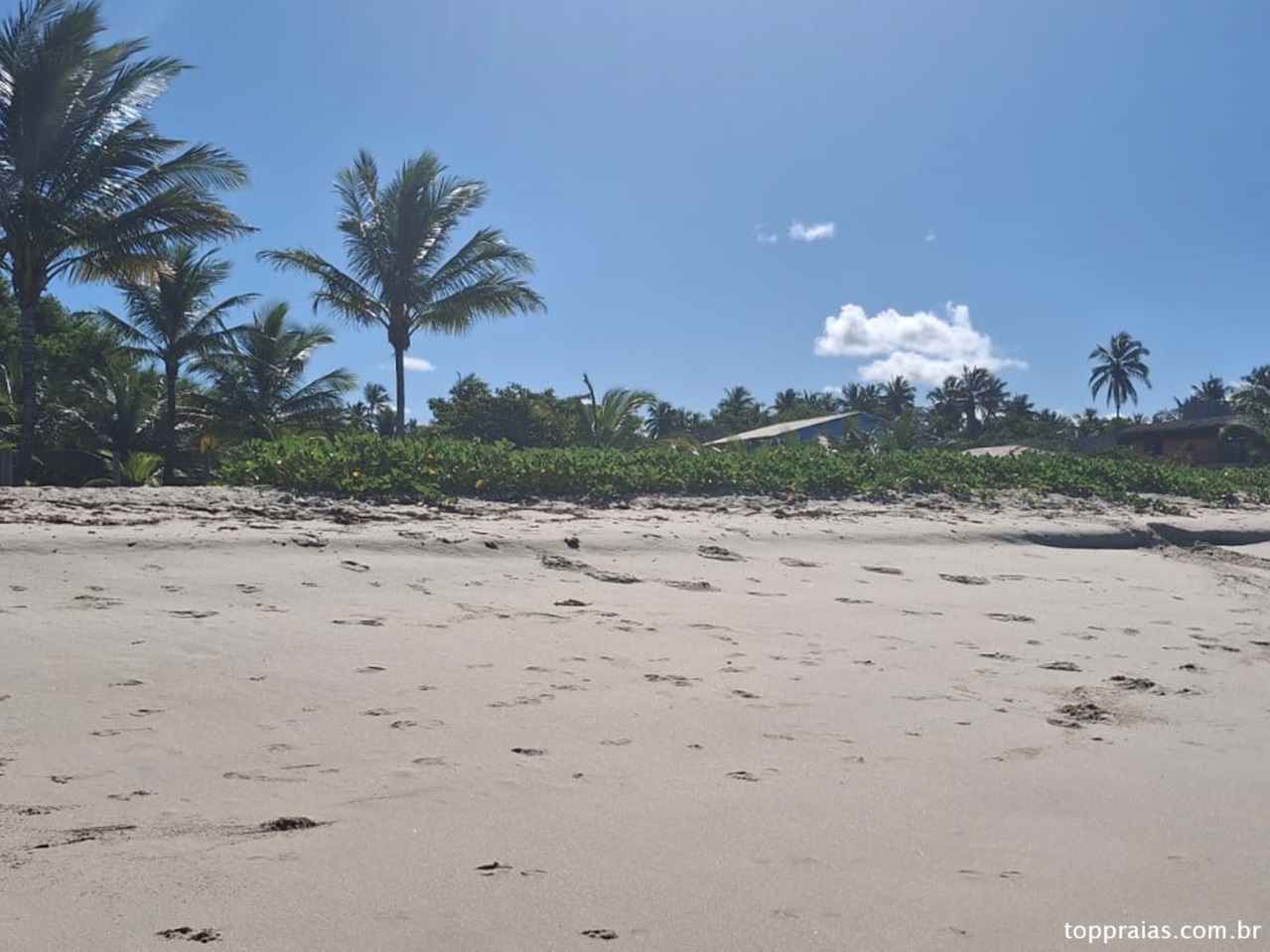 Praia das Bobocas em Santa Cruz Cabrália