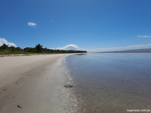 Praia das Bobocas em Santa Cruz Cabrália