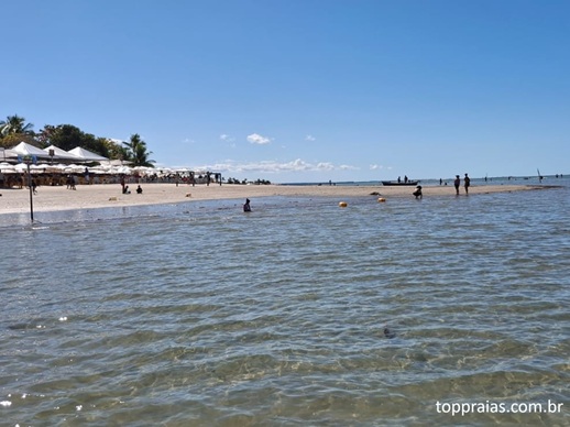 Piscinas naturais em Coroa Vermelha