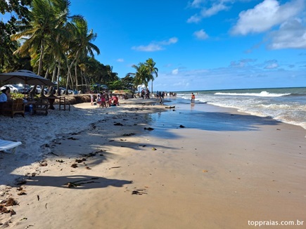 Praia de Taperapuã em Porto Seguro