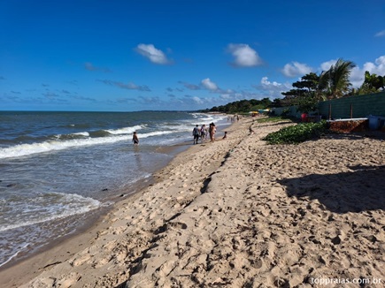 Praia de Taperapuã em Porto Seguro